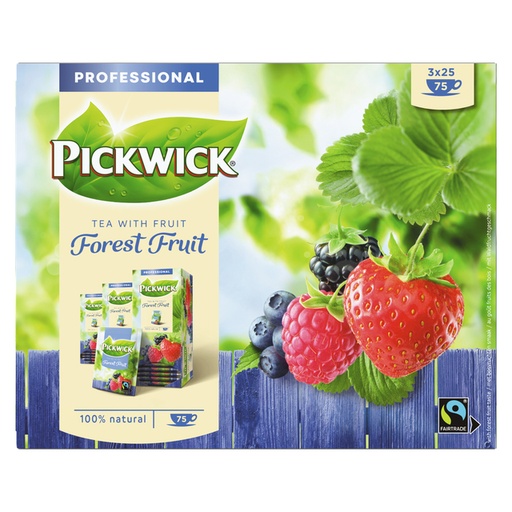 [890388] Thé Pickwick Fair Trade fruits des bois 25x 1,5g