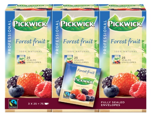 [890388] Thee Pickwick Fair Trade forest fruit 25x1.5gr