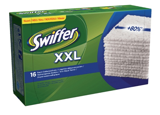 [891631] Swiffer navulling XXL met 16 droge doekjes 16 stuks