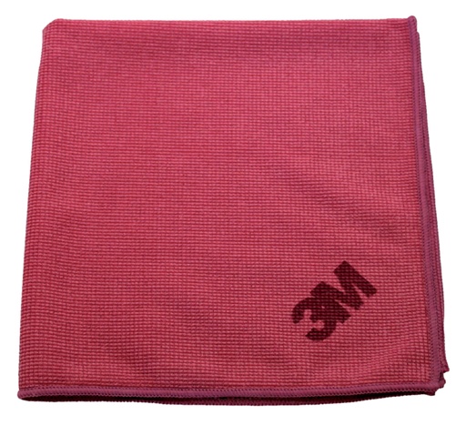 [891608] Microvezeldoek Scotch-Brite Essential 360x360mm rood 10 stuks