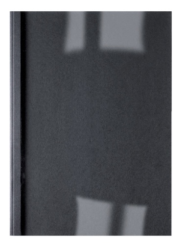 [535171] Couverture de reliure thermique GBC A4 1,5mm lin noir 100 pièces