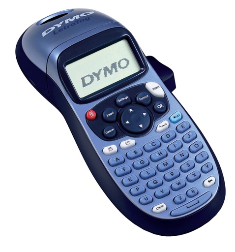 [930127] Etiqueteuse Dymo LetraTag 100H portable ABC 12mm bleu