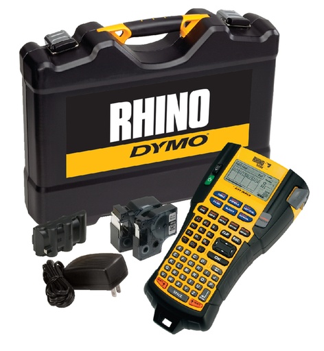 [930125] Etiqueteuse Dymo Rhino 5200 Industriel ABC 19mm jaune coffret