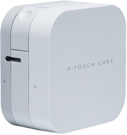 [930403] Imprimante étiquettes Brother P-Touch Cube TZe PT-P300BT desktop 12mm blanc