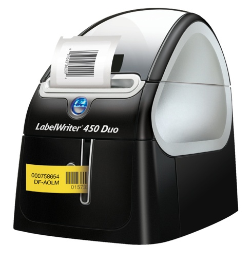 [930123] Labelprinter Dymo LabelWriter 450 Duo desktop zwart