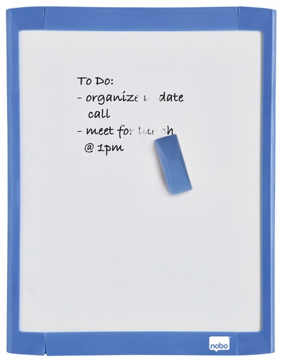 [919958] Tableau blanc Nobo 21,6x28cm magnétique assorti