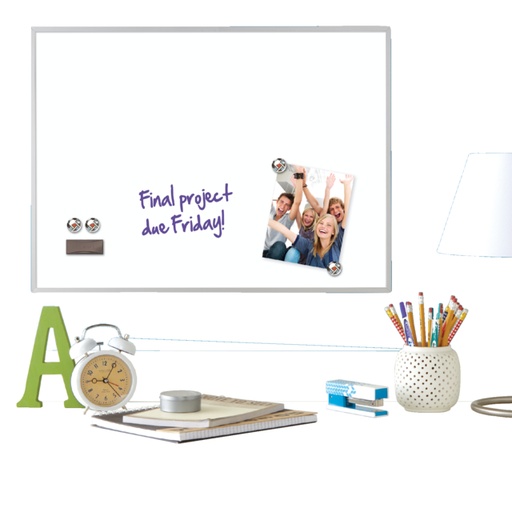 [919947] Whiteboard Nobo 58.5x43cm aluminium magnetisch