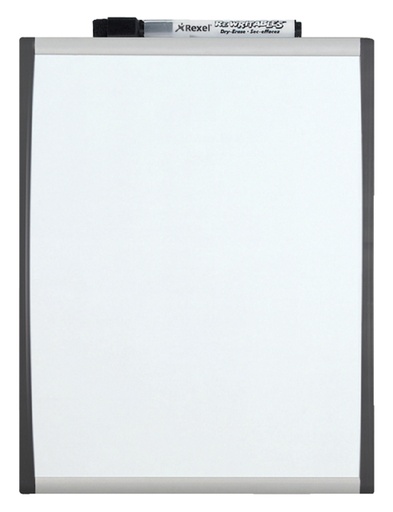 [919956] Whiteboard Nobo 35.5x28cm gewelfd