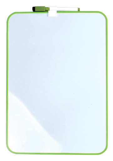 [949028] Ardoise magnétique Desq 24x34cm + marqueur profil vert