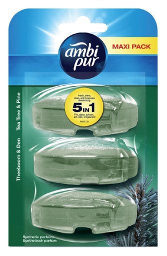 [890154] Bloc WC Ambi Pur Tea Tree & Pine 3 recharges