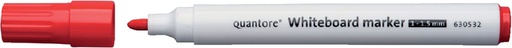 [630532] Whiteboardmarker Quantore rond 1-1.5mm rood