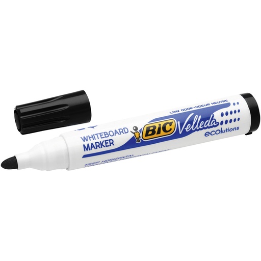[919901] Feutre tableau blanc BIC Velleda 1701 ogive Large noir