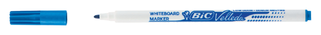 Marqueur tableau blanc BIC Velleda 1721 ogive Fin bleu