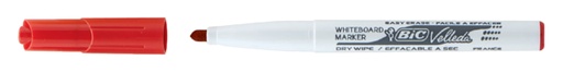 [920262] Marqueur tableau blanc BIC Velleda 1741 ogive Medium rouge