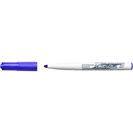 [920263] Marqueur tableau blanc BIC Velleda 1741 ogive Medium bleu