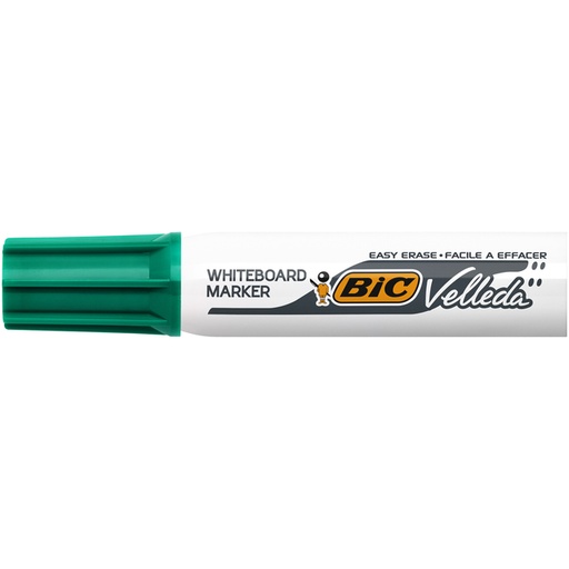 [920244] Marqueur tableau blanc BIC Velleda 1781 biseau Large vert
