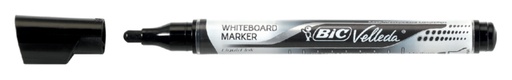 [630591] Viltstift Bic Velleda liquid whiteboard rond medium zwart