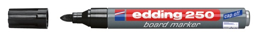 [630471] Whiteboardmarker edding 250 rond 1.5-3mm zwart