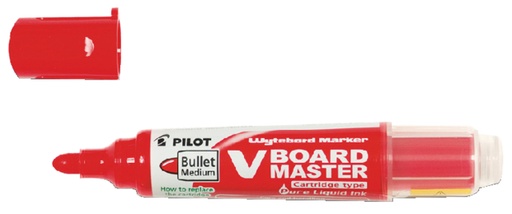 [919932] Marqueur tableau blanc PILOT Begreen ogive Medium rouge
