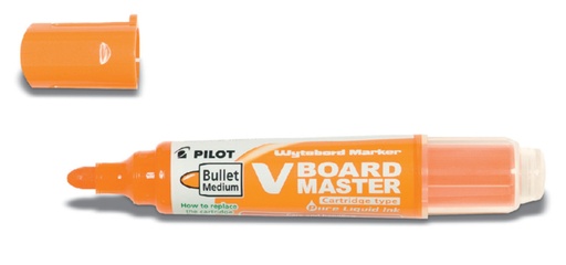 [919936] Marqueur tableau blanc Pilot Begreen ogive Medium orange