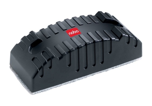 [920273] Whiteboardwisser Nobo magnetisch zwart