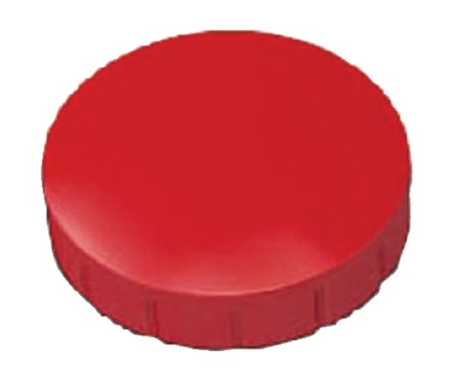 [920105] Aimant MAUL Solid 20mm 300g rouge 10 pièces