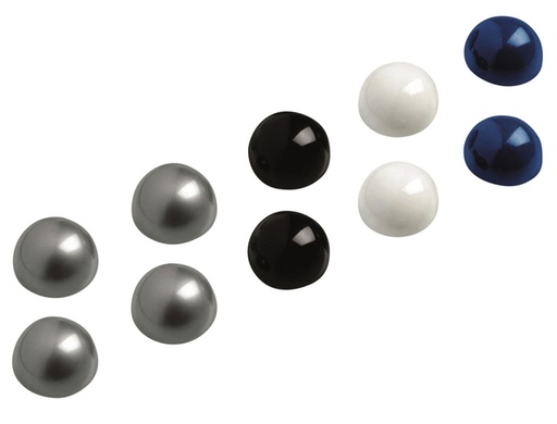 [920032] Aimant hémisphérique MAUL 30mm 600g assorti 10 pièces