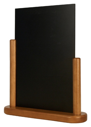 [552003] Krijtbord Securit 323x270x71mm teak hout