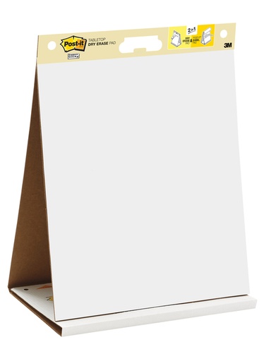 [392523] Meeting Chart Post-it 563 Super Sticky 50,8x58,4cm blanc 20 feuilles