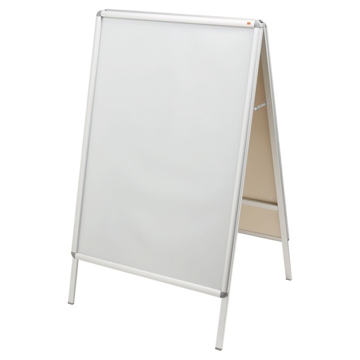 [919981] Chevalet de trottoir Nobo Premium Plus A0 118,9x84,1cm avec cadre clipsable