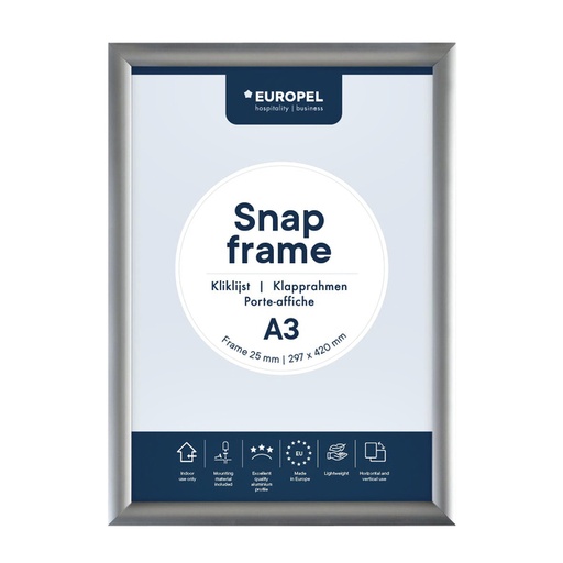 [920317] Cadre clipsable Europel A3 25mm