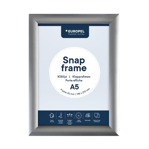 [920327] Cadre clipsable Europel A5 25mm