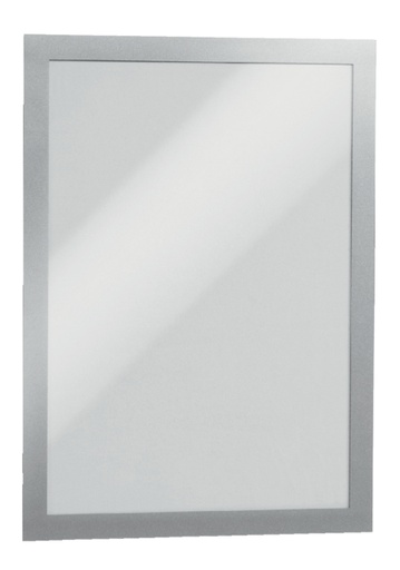 [919998] Duraframe Durable 487123 A5 gris argenté 2 pièces