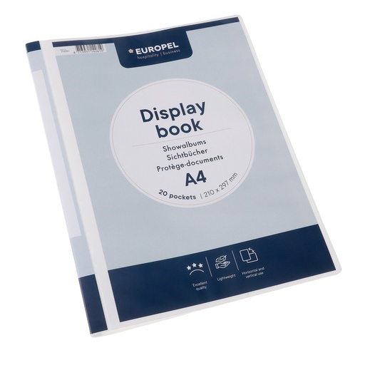 [541362] Showmap Europel Frontview A4 20-tassen wit