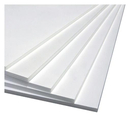 [920494] Panneau mousse 70x100cm double face 5mm blanc