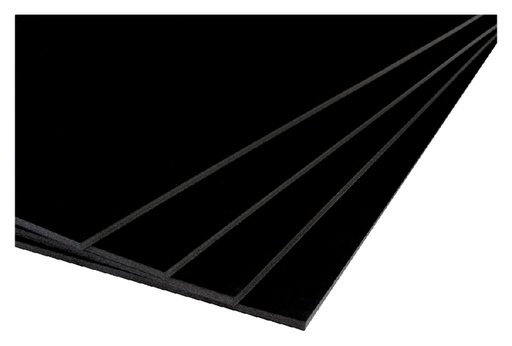 [920497] Panneau mousse 50x70cm double face 5mm noir