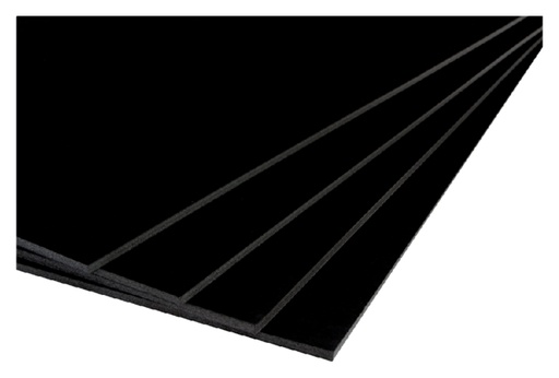 [920498] Panneau mousse 70x100cm double face 5mm noir