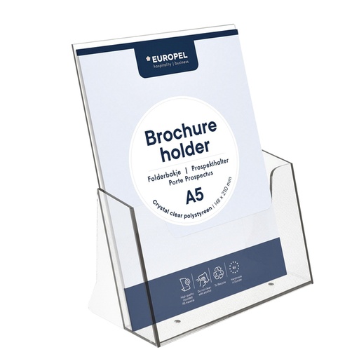 [506443] Porte-brochures Europel A5 acryl