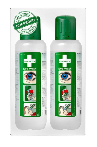 [892537] Oogdouche Cederroth 500ml 2 stuks