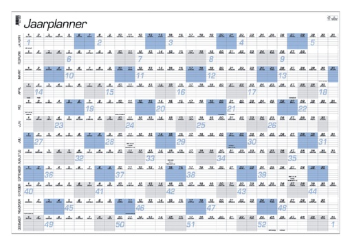 [336047] Jaarplankalender 2025 Quantore A1 84x57cm