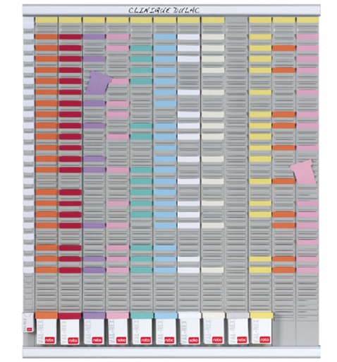 [950778] Kit Planning annuel à fiches T Nobo 54 fentes n°2