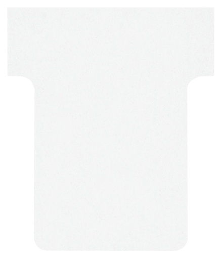 [950892] T-kaart Nobo nr 1.5 36mm wit 100 stuks