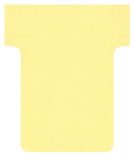 [950894] Fiche-T planning Nobo n°1.5 36mm jaune 100 pièces