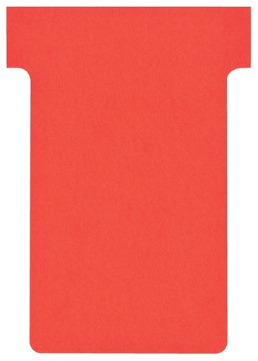 [950863] Fiche-T planning Nobo n°2 48mm rouge 100 pièces
