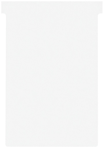 [950882] Fiche-T planning Nobo n°4 112mm blanc 100 pièces