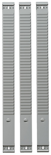 [949111] Elément planning Djois Format 2 48mm 35 encoches gris 3 pièces