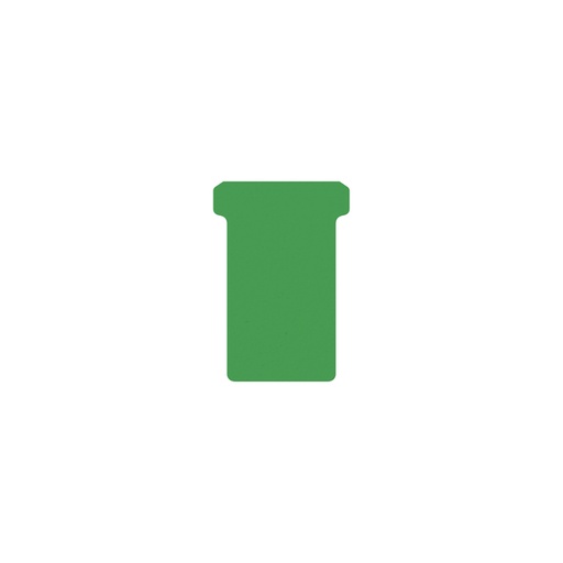 [950824] Fiche-T pour planning Djois Format 2 48mm vert 100 pièces
