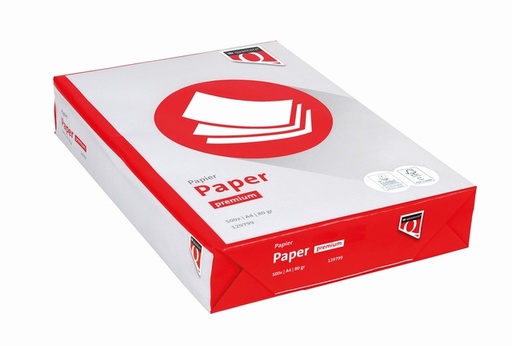 [129799] Papier copieur Quantore Premium A4 80g blanc 500 feuilles