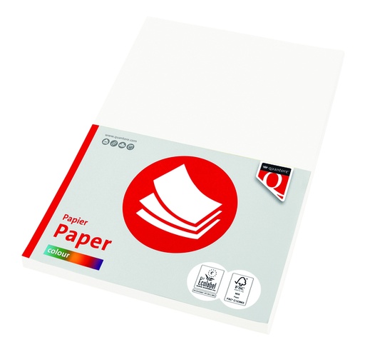 [129692] Kopieerpapier Quantore Colour A4 160gr wit 50vel