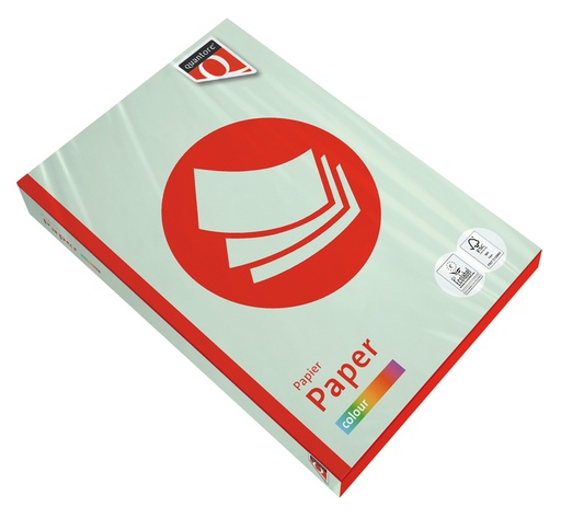 [129353] Kopieerpapier Quantore Colour A4 80gr lichtgroen 500 vel